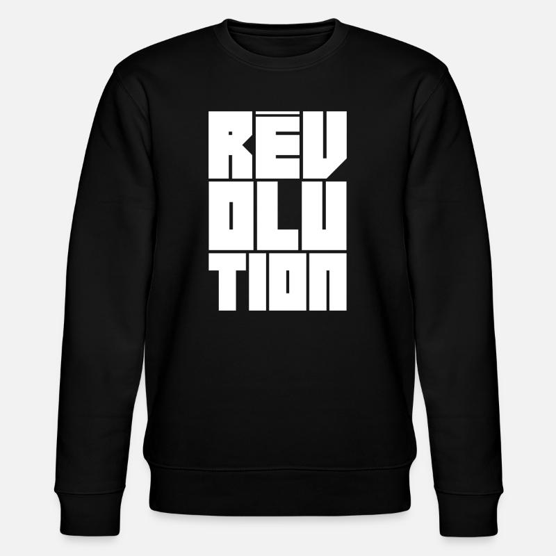 Rêv'olution - Sweat bio CHANGER Stanley/Stella Unisexe - noir