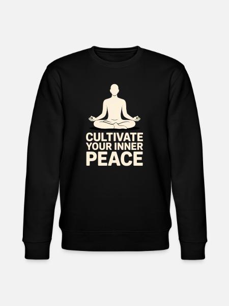 Qigong Tai Chi - Stanley/Stella CHANGER Unisex Organic Sweatshirt - black
