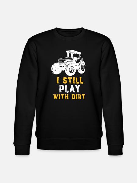 Tractor & Dirt - Stanley/Stella CHANGER Unisex Organic Sweatshirt - black