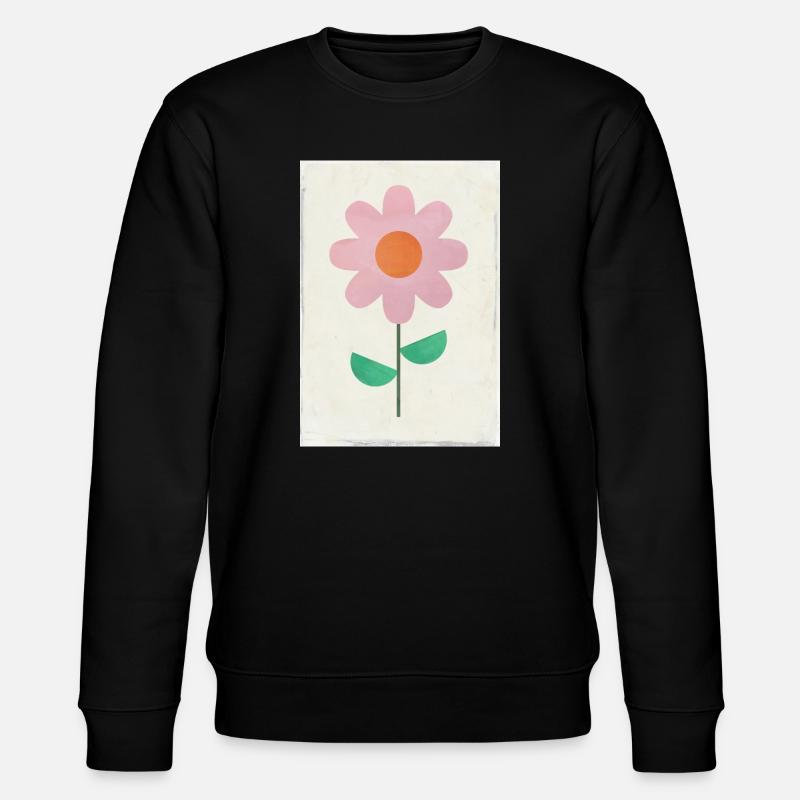 Blume - Stanley/Stella Unisex Bio-Sweatshirt CHANGER  - Schwarz