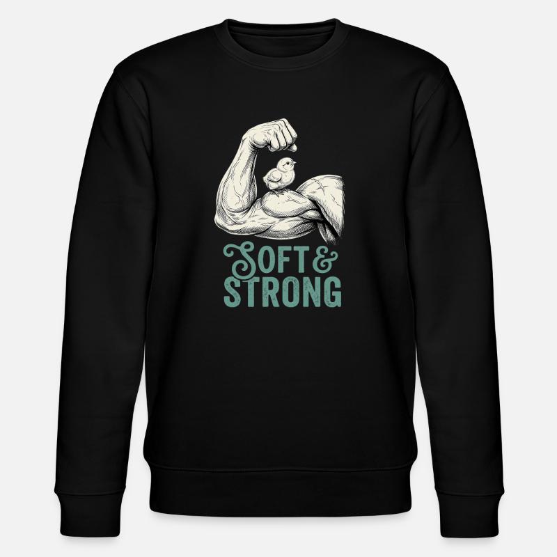 Fort et doux - Sweat bio CHANGER Stanley/Stella Unisexe - noir
