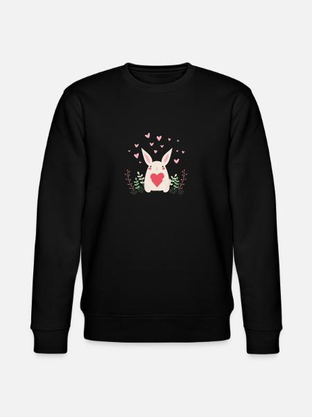 Hasenliebe - Stanley/Stella CHANGER Unisex Organic Sweatshirt - black