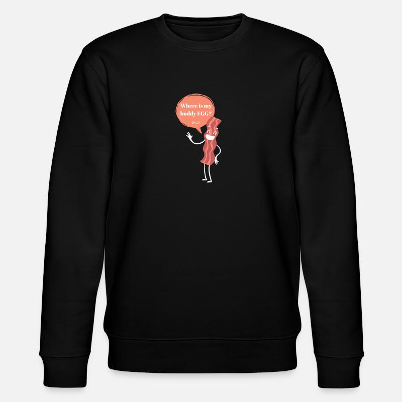 Bacon / EGG / Design / Bacon Tripes - Sweat bio CHANGER Stanley/Stella Unisexe - noir