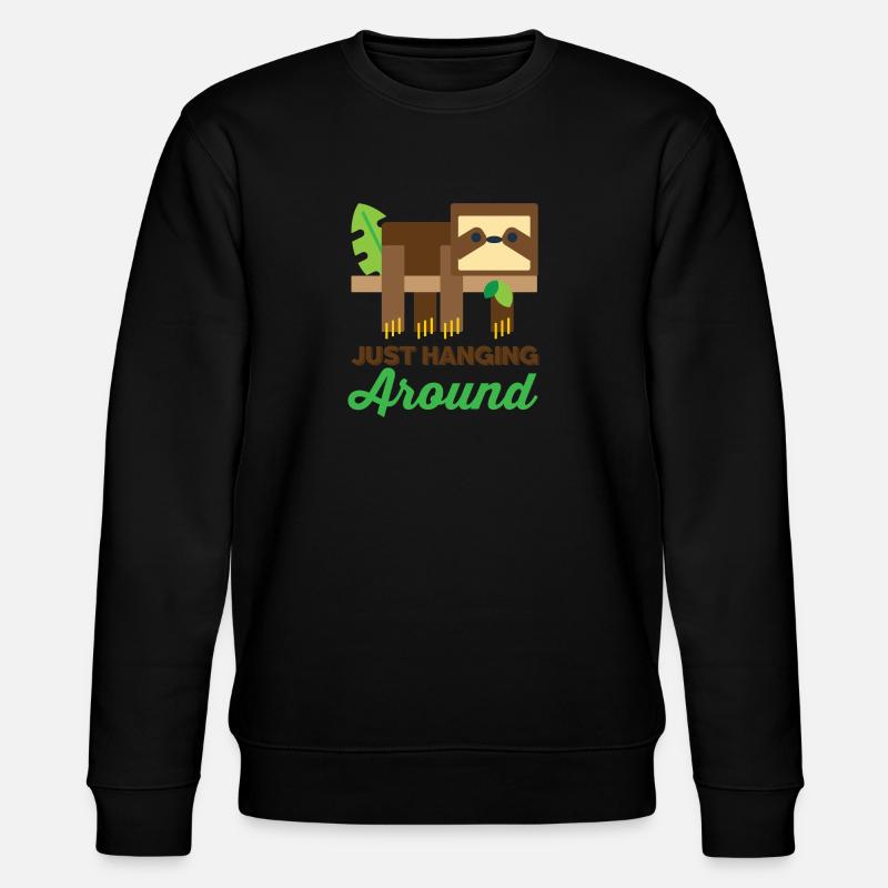 Cute cat - Stanley/Stella CHANGER Unisex Organic Sweatshirt - black