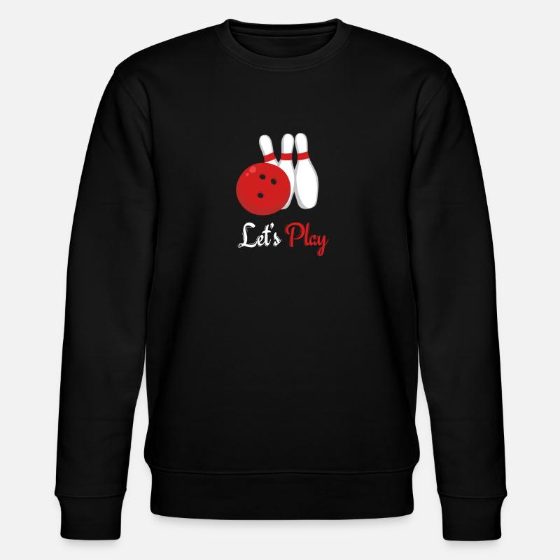 bowling - Sweat bio CHANGER Stanley/Stella Unisexe - noir