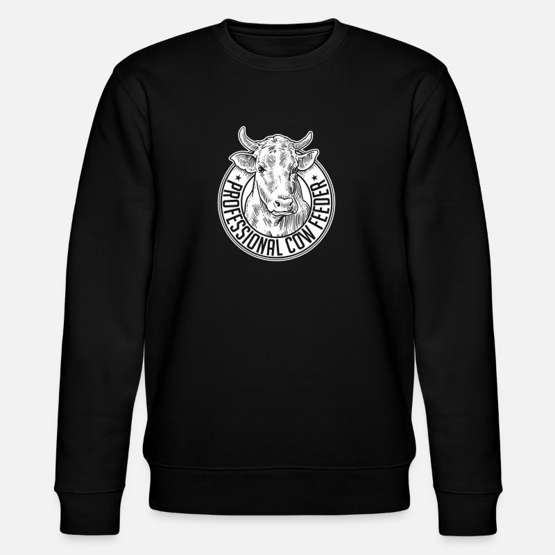 chargeur de vache professionnelle - Sweat bio CHANGER Stanley/Stella Unisexe - noir