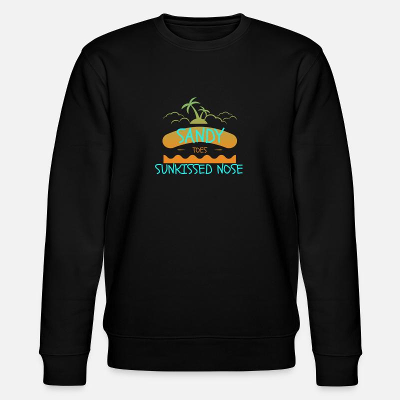 Sunkissed - Stanley/Stella Unisex Bio-Sweatshirt CHANGER  - Schwarz