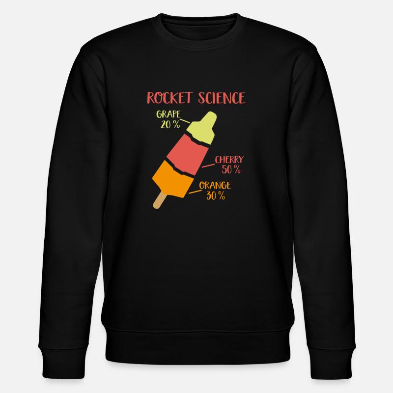 rocket science - Stanley/Stella CHANGER Unisex Organic Sweatshirt - black
