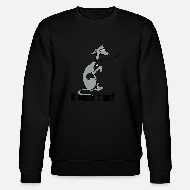 wasnt_me! - Stanley/Stella Unisex Bio-Sweatshirt CHANGER  - Schwarz