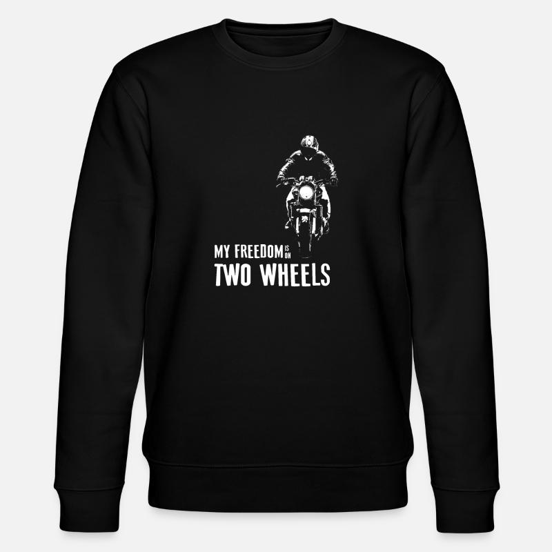 Motorrad - Stanley/Stella Unisex Bio-Sweatshirt CHANGER - Schwarz