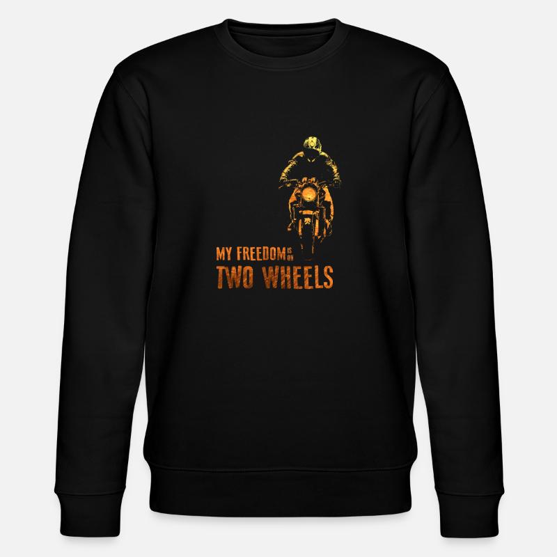 motocyclette - Sweat bio CHANGER Stanley/Stella Unisexe - noir