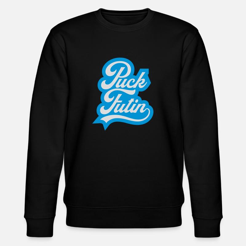 puck futin Logo Design - Stanley/Stella Unisex Bio-Sweatshirt CHANGER  - Schwarz