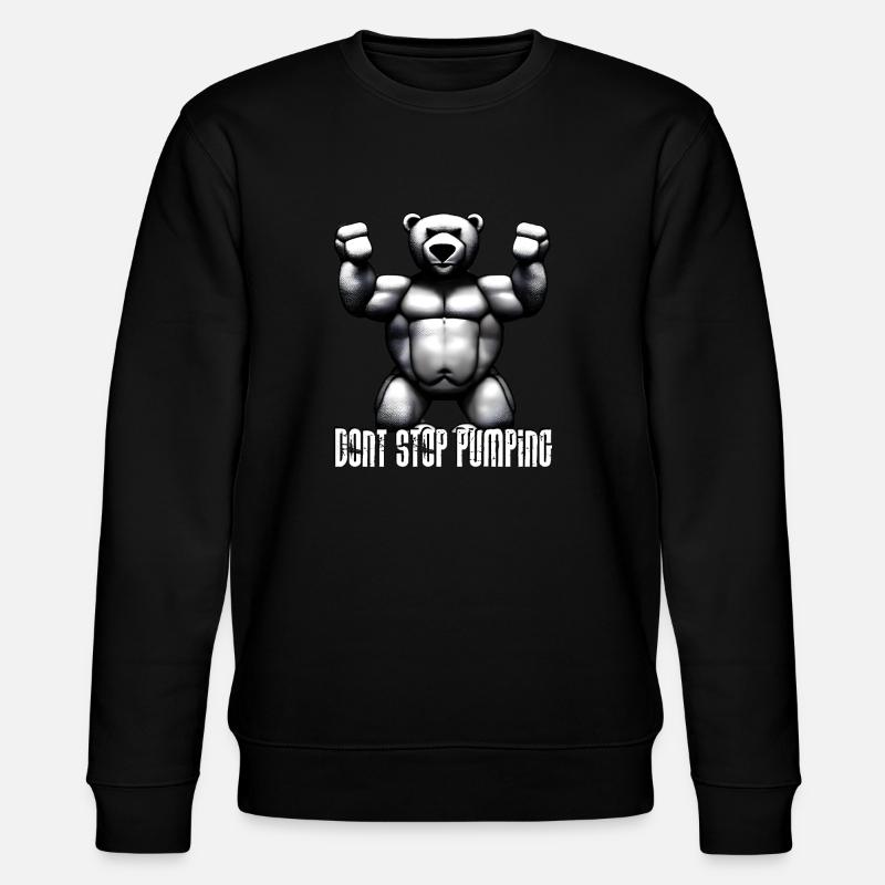 N’arrêtez pas de pomper - Sweat bio CHANGER Stanley/Stella Unisexe - noir