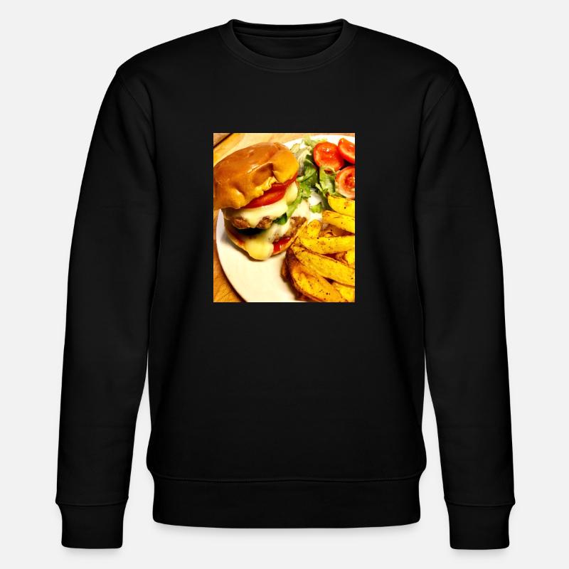 burger - Sweat bio CHANGER Stanley/Stella Unisexe - noir