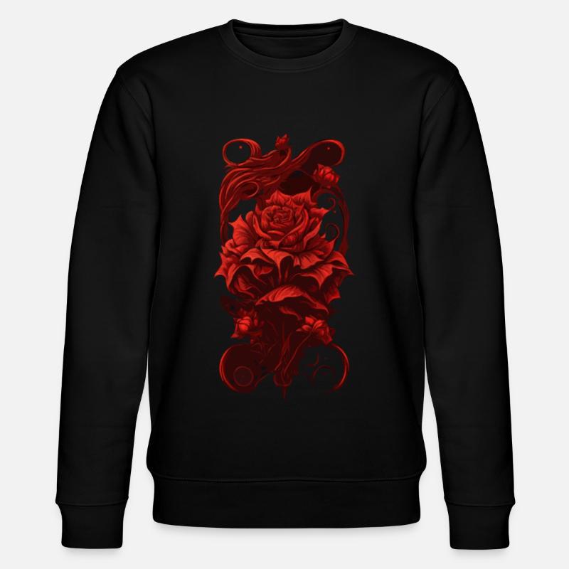 Rose gothique - Sweat bio CHANGER Stanley/Stella Unisexe - noir