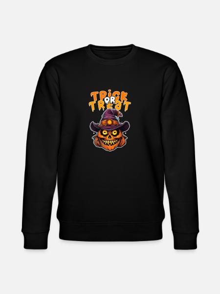 Halloween Design Squelette effrayant - Sweat bio CHANGER Stanley/Stella Unisexe - noir