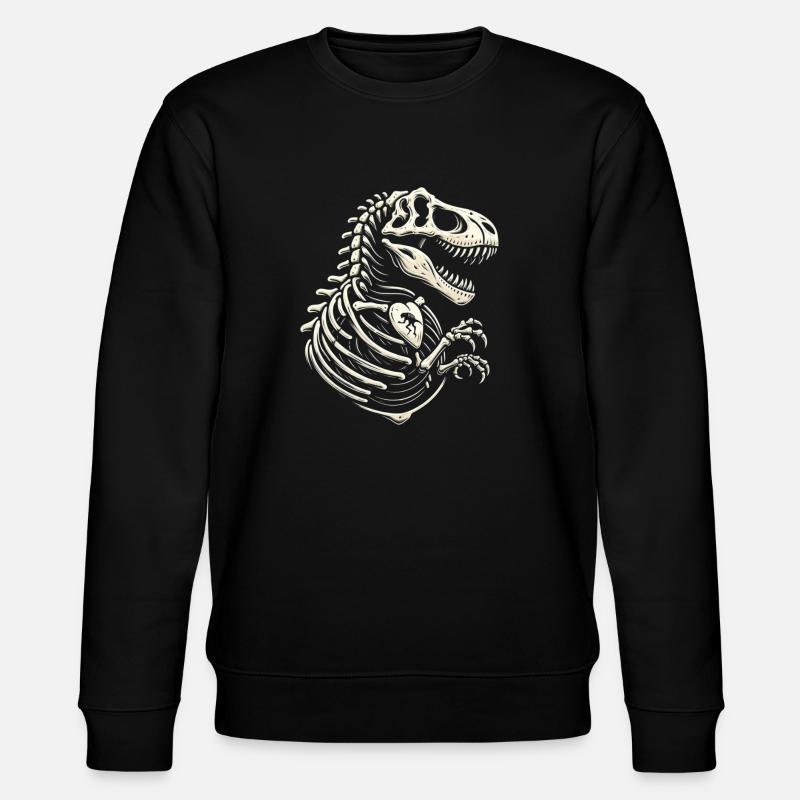 Dinosaure T Rex - Sweat bio CHANGER Stanley/Stella Unisexe - noir