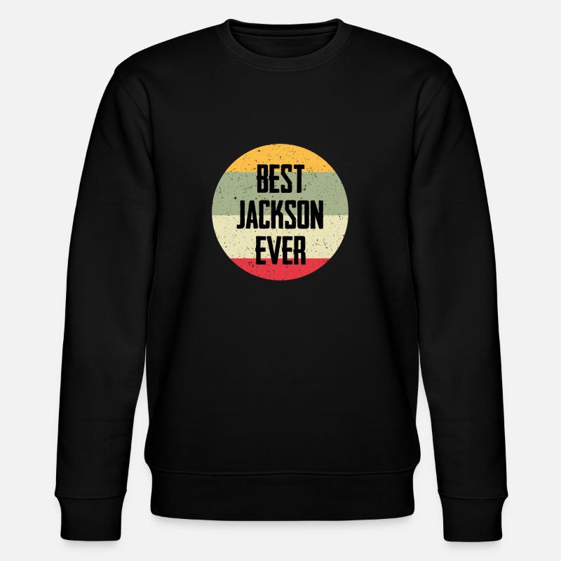 Best Jackson Ever - Stanley/Stella CHANGER Unisex Organic Sweatshirt - black