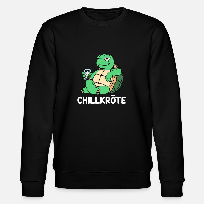Chill toad - Stanley/Stella CHANGER Unisex Organic Sweatshirt - black