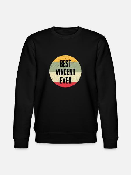 Best Vincent Ever - Stanley/Stella CHANGER Unisex Organic Sweatshirt - black