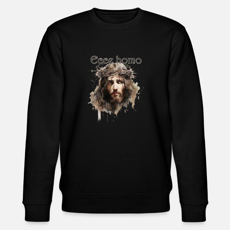 Ecce Homo - Sweat bio CHANGER Stanley/Stella Unisexe - noir