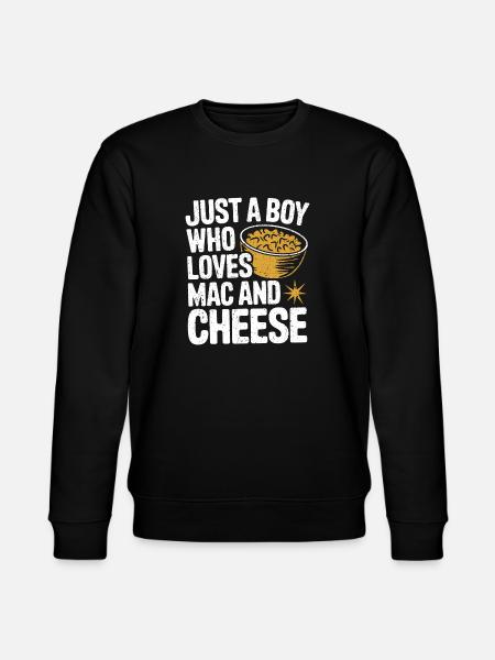 Fancy Mac 'n' Cheese - Stanley/Stella CHANGER Unisex Organic Sweatshirt - black