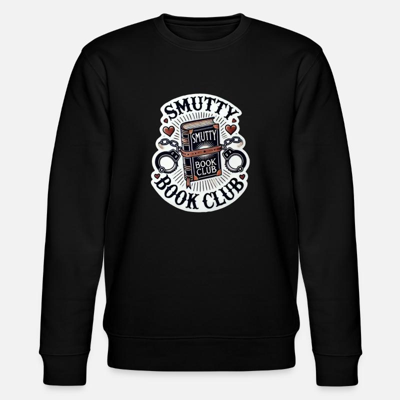 Club de lecture Smutty - Sweat bio CHANGER Stanley/Stella Unisexe - noir