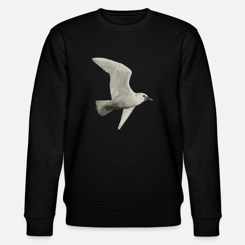 Vogel - Stanley/Stella Unisex Bio-Sweatshirt CHANGER  - Schwarz