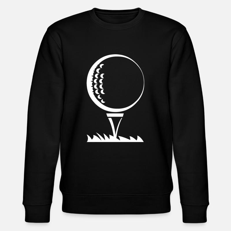 Balle de golf - Sweat bio CHANGER Stanley/Stella Unisexe - noir