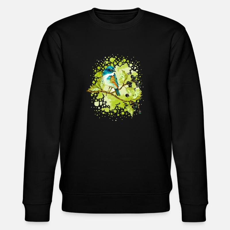 oiseau - Sweat bio CHANGER Stanley/Stella Unisexe - noir