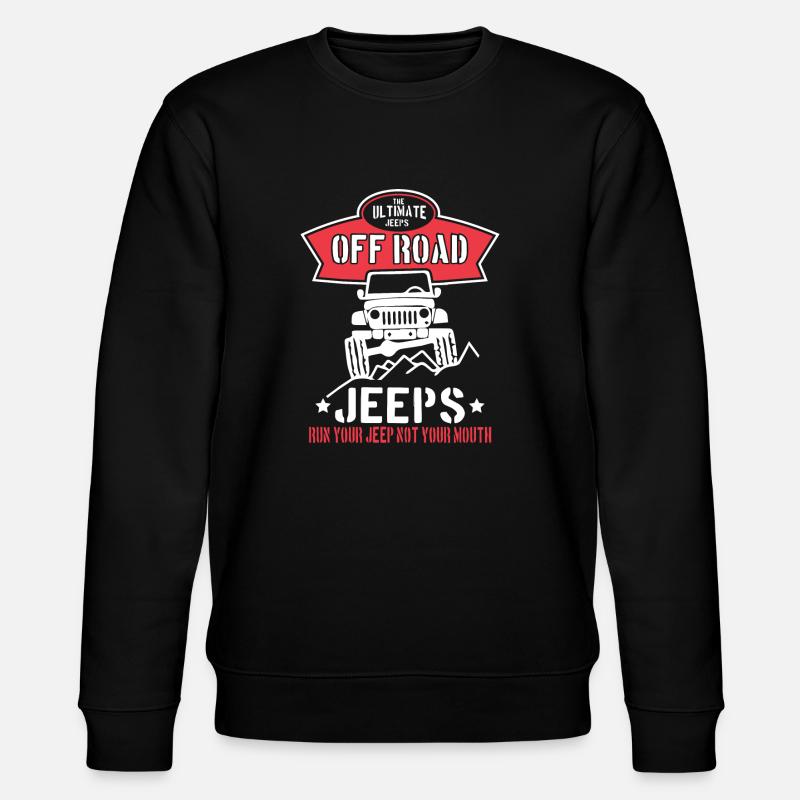 Off Road Jeep1 - Sweat bio CHANGER Stanley/Stella Unisexe - noir