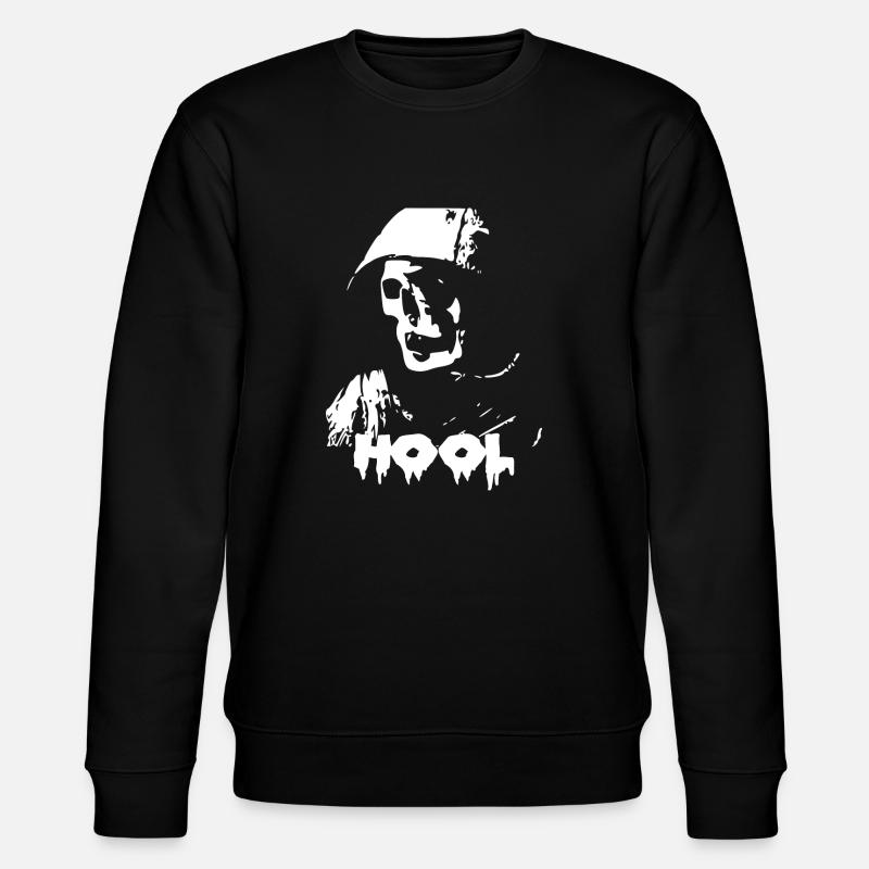 Skull Skull Skeleton Hooligan - Stanley/Stella CHANGER Unisex Organic Sweatshirt - black