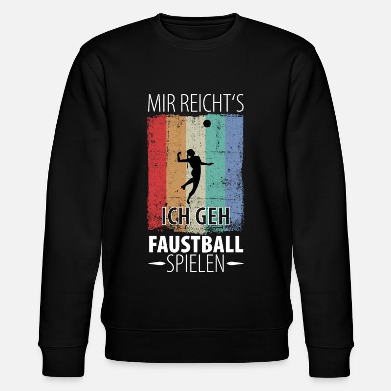 Faustball Faustballer Faustballspieler - Stanley/Stella Unisex Bio-Sweatshirt CHANGER  - Schwarz