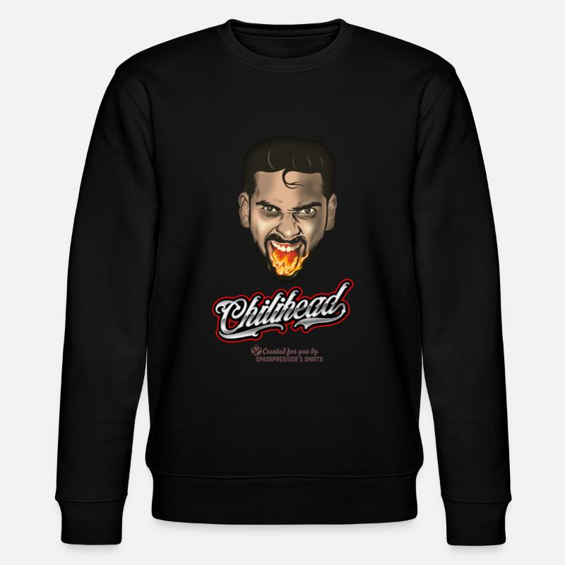 Chili T-Shirt Chilihead - Sweat bio CHANGER Stanley/Stella Unisexe - noir