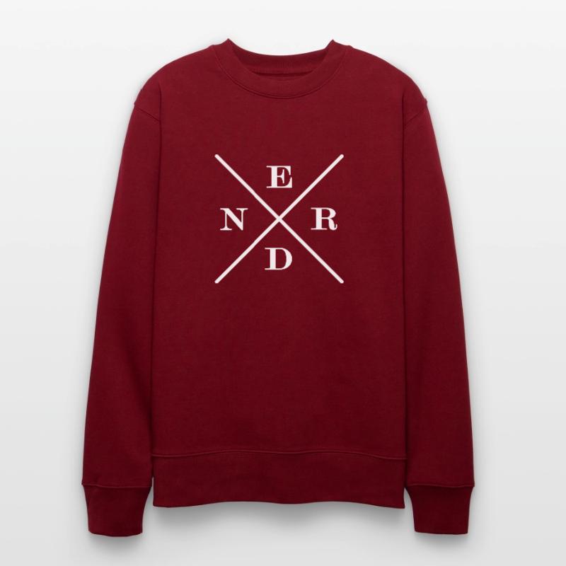 nerdy nerd coder server download error 404 Stanley/Stella Unisex Bio-Sweatshirt CHANGER 