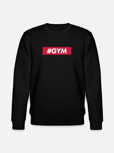 #GYM - Stanley/Stella CHANGER Unisex Organic Sweatshirt - black