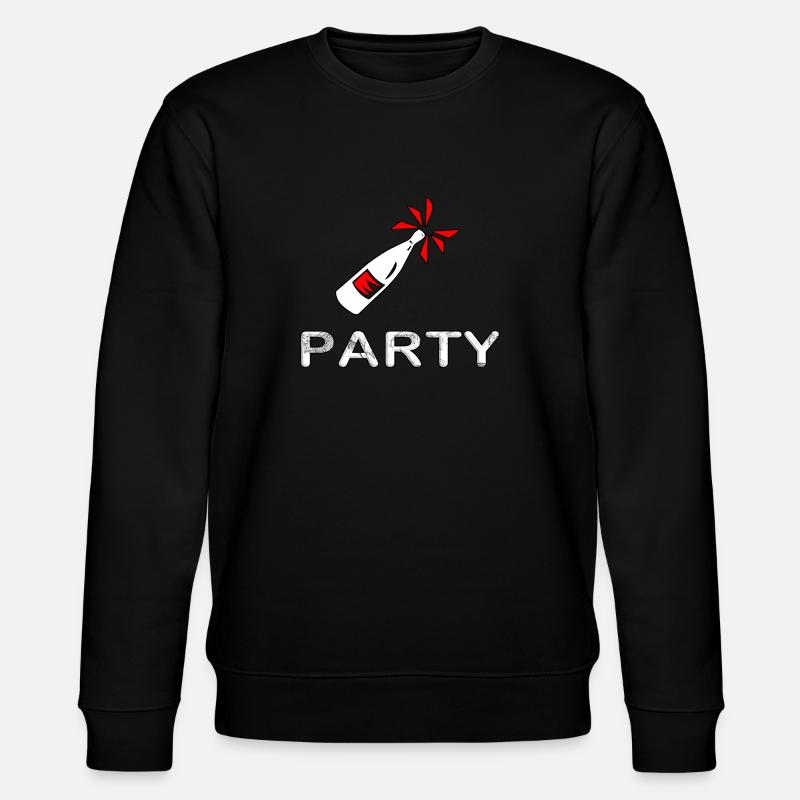 Party - Stanley/Stella Unisex Bio-Sweatshirt CHANGER  - Schwarz