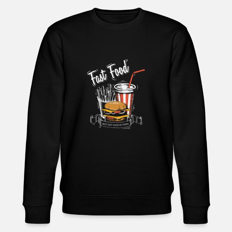 Graphique de restauration rapide - Sweat bio CHANGER Stanley/Stella Unisexe - noir