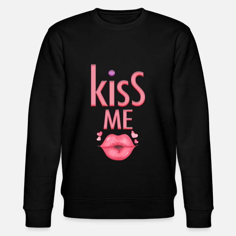 Embrasse-moi Fête Rendez-vous - Sweat bio CHANGER Stanley/Stella Unisexe - noir