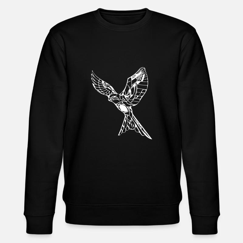 Faucon volant élégant - Sweat bio CHANGER Stanley/Stella Unisexe - noir