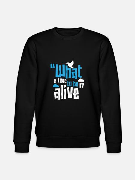t shirt 01 - Stanley/Stella CHANGER Unisex Organic Sweatshirt - black