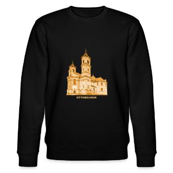 Ottobeuren Kloster Kirche Allgäu Schwaben Bayern - Stanley/Stella Unisex Bio-Sweatshirt CHANGER  - Schwarz - Vorne - Nik (191cm) & Marisol (170cm)