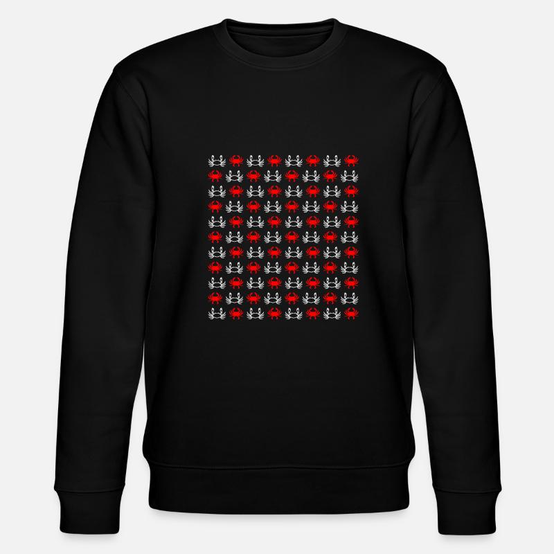 Modèle de crabe - Sweat bio CHANGER Stanley/Stella Unisexe - noir