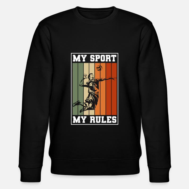 Équipe Sport Volley Block - Sweat bio CHANGER Stanley/Stella Unisexe - noir