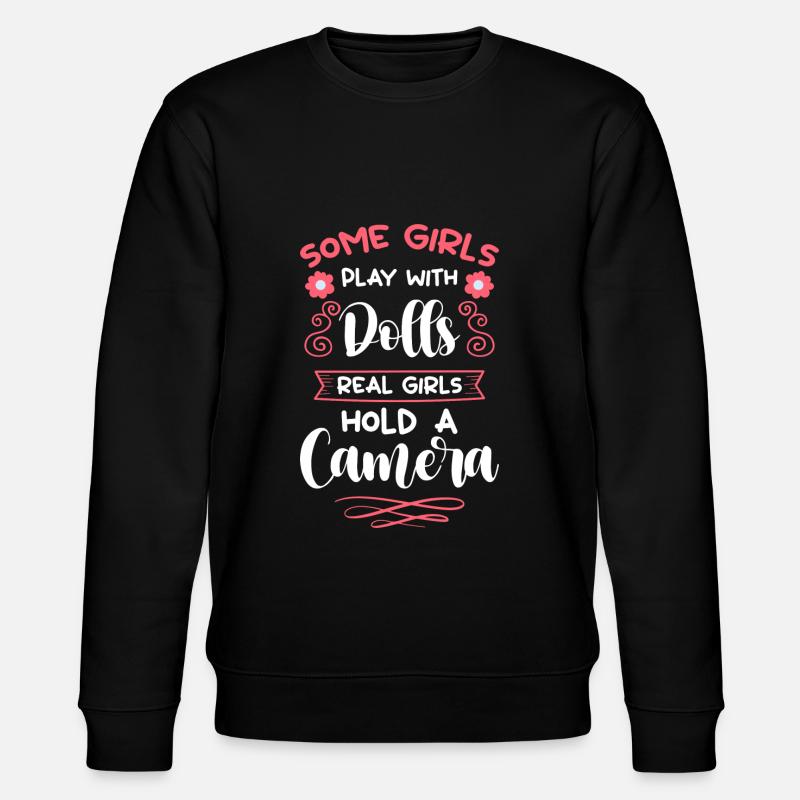 Camera Photo SLR Profession - Stanley/Stella CHANGER Unisex Organic Sweatshirt - black