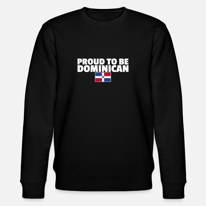Fier d’être Drapeau Dominicain - Sweat bio CHANGER Stanley/Stella Unisexe - noir