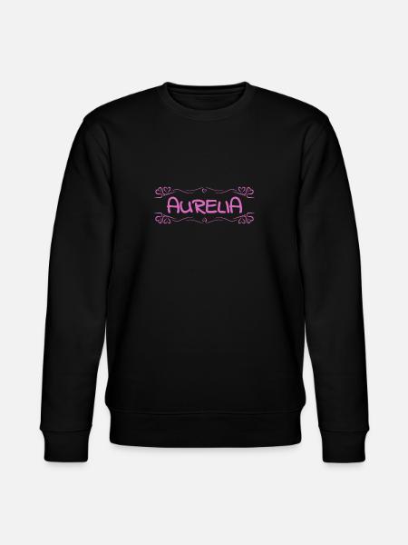 Aurelia as a name - Stanley/Stella CHANGER Unisex Organic Sweatshirt - black