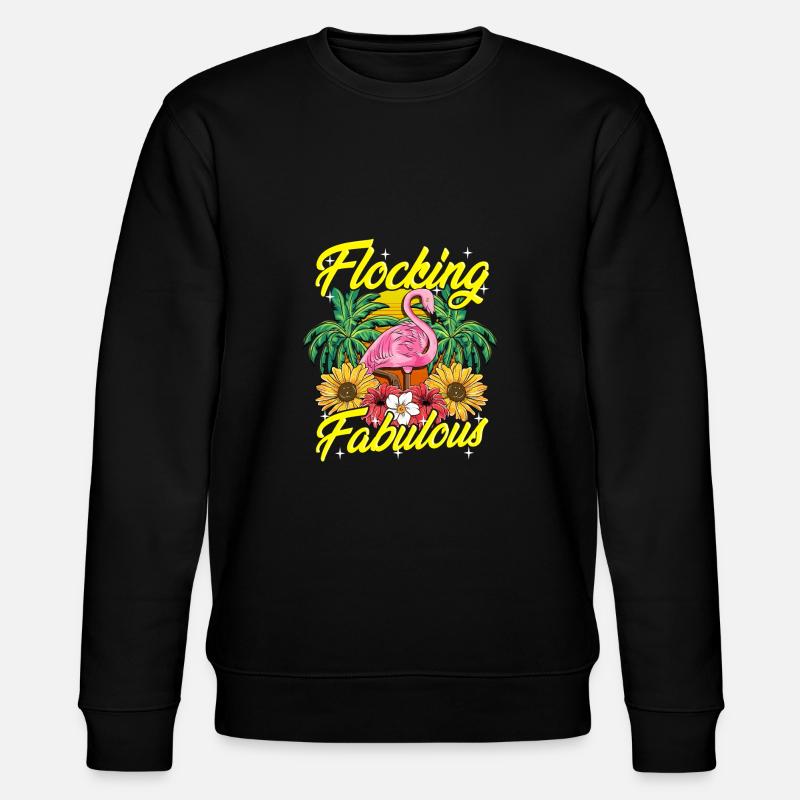 Flocage mignon et drôle - Sweat bio CHANGER Stanley/Stella Unisexe - noir