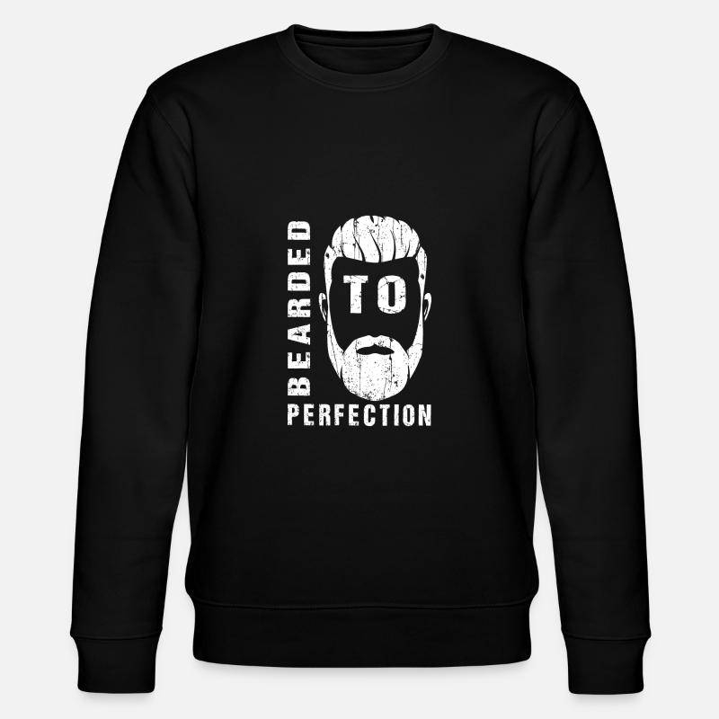Homme barbu - Sweat bio CHANGER Stanley/Stella Unisexe - noir