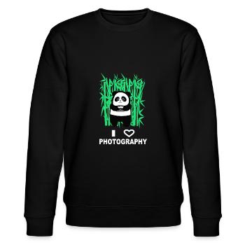 Fotografie - Stanley/Stella Unisex Bio-Sweatshirt CHANGER  - Schwarz - Vorne - Nik (191cm) & Marisol (170cm)